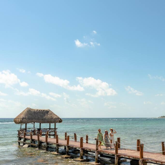 アクマルCasa Blanca By The Caribbean Seaアパートメント エクステリア 写真