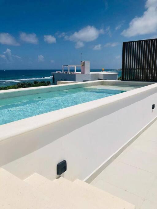 アクマルCasa Blanca By The Caribbean Seaアパートメント エクステリア 写真