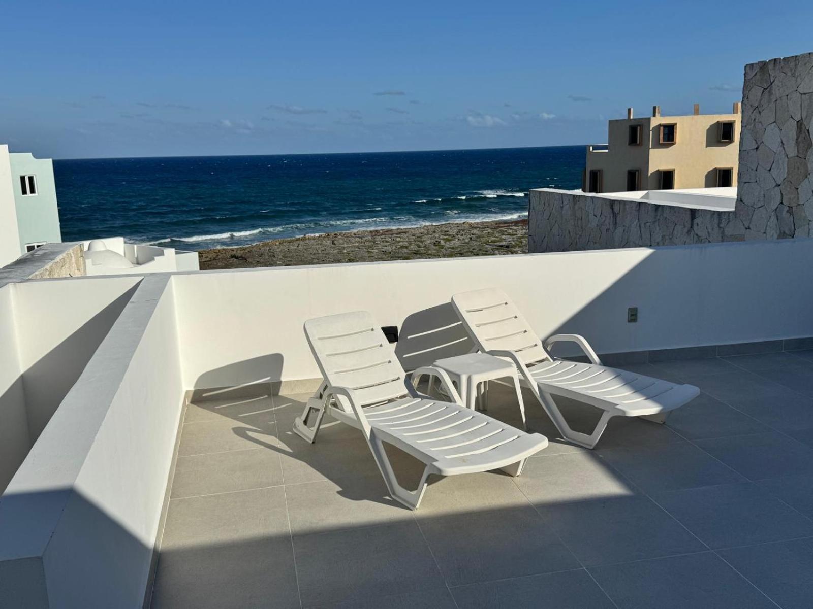 アクマルCasa Blanca By The Caribbean Seaアパートメント エクステリア 写真